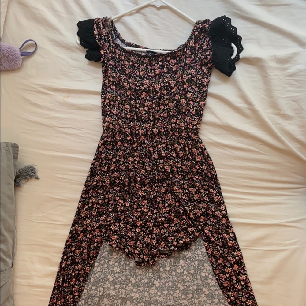 Dress with shorts under